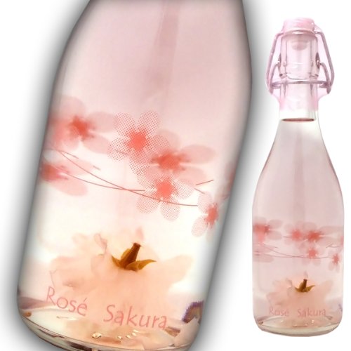ロリアン　ロゼ サクラ 機械栓　375ml（日本・ロゼ・ワイン）甘口