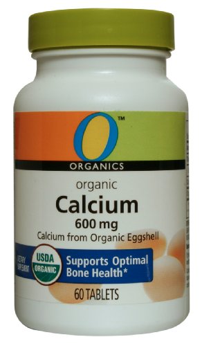 O Organics Calcium 600 mg Tablets, 60-Count Bottle