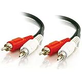 C2G / Cables To Go 40464 Value Series RCA Type Audio Cable (6 Feet, Black)