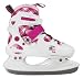 Barbie Winter Love Girls Ice Skate - White / Pink, Size 38-42