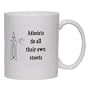 Atheists do all their own stunts Mug for Coffee / Hot Beverage (choice of sizes and colors)
