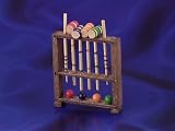 Dollhouse Miniature Croquet Set