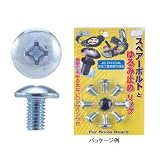 UNIX(ユニックス) SPARE BOLT・トラス型 シルバー 15mm SB07-69