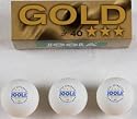 Joola Tischtennis-B&auml;lle &raquo;GOLD***&laquo; 3er Karton, wei&szlig;