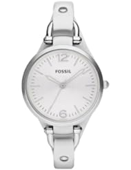 Fossil Es2829 Ladies Georgia White Watch