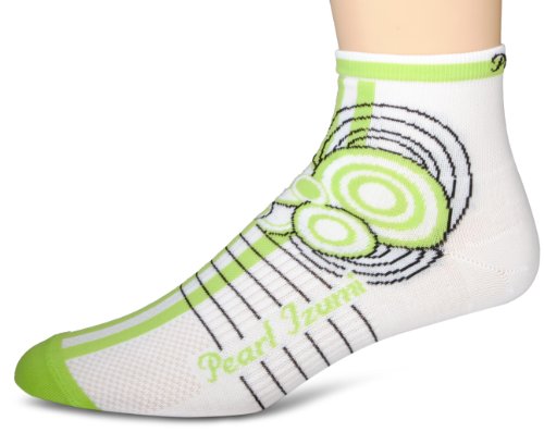 Pearl Izumi Women's Elite Sock,Retro Bubble Green,Large On Sale
