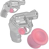 1 Pack Smith And Wesson Revolver "J Frame" .22 Long Rifle .22 Magnum .357 Magnum 38 Special Quick Release Micro Holster Trigger Stop (Pink)