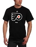 NHL Philadelphia Flyers Primary Logo T-Shirt (Black, X Large)