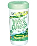 Wet Ones Sensitive Skin Hands & Face Wipes: 40 Count Canister