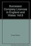 Successor company licences in England and Wales. Vol.5, Transmission licence