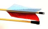 Cajun Cedar FluFlu Arrow w/ Blunt Rubber Point