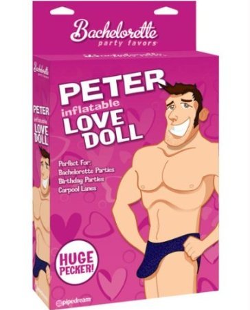 Pipedream Products Bachelorette Party Favors Peter Inflatable Love Doll