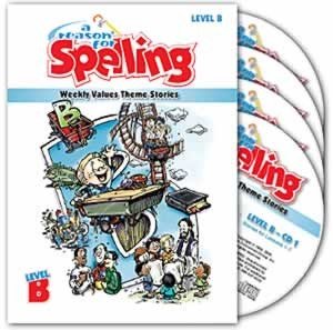 A Reason For Spelling, Level B CD Set (A Reason For Spelling)