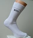 Wilsons 2pk White W Logo Crew Socks