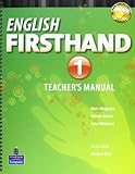 English firsthand. 1, Teacher's manual