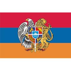 PREMIUM Aufkleber ARMENIEN mit Wappen Armenia Gr�sse: 8,4 x 5,4 cm -- ideal f�rs Auto Motorrad Biker Caravan LKW Motorr�der Sticker Autoaufkleber -- mit Schutz Laminat und Transferfolie -- Made in Germany -- Sehr lange Haltbarkeit !! KEIN VERSAND an Packstationen !!