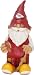 Kansas City Chiefs NFL 8 Inch Mini Garden Gnome (Quantity of 1)