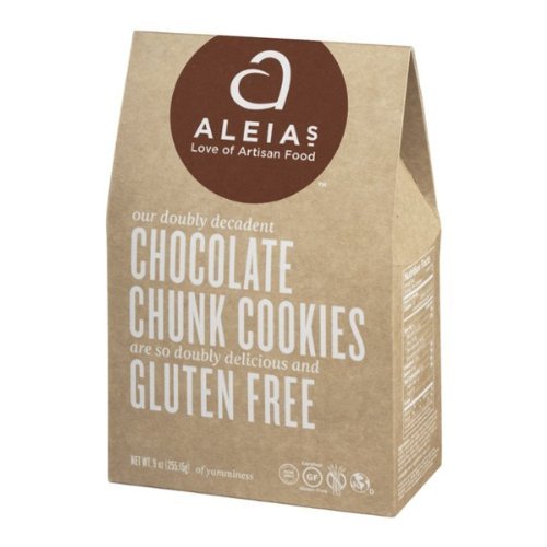Aleia's Gluten Free Chocolate Chunk Cookies (Pack of 3)