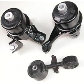 02 03 04 05 06 TOYOTA CAMRY Engine Motor Mount 3 PCS 2002 2003 2004 2005 2006