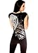 Folter Womens Slashed Back Gothic Tee