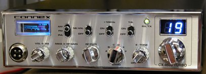 Connex 4600 HP Turbo 150 watt AM/FM Amateur Mobile Transceiver Radio