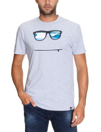 Reef Herren T-Shirt Shorey, heather grey, XL, RB702HGR_HGR Preisvergleich