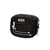 Canon PowerShot A590IS Digital Camera Durable Mini Cross Body/Fanny Pack with Multi Pockets