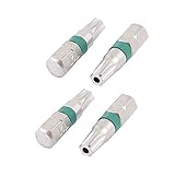 uxcell トルクスセキュリティ スクリュードライバー 磁気 プレシジョン リペア ツール 4個入り