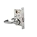 Stanley Best 45H 7 D 03 H 626AM RH LL 7-Pin Solid Tube Return Standard Less Core Lever Lock, Right Handed, Satin Chrome with Ultra Shield Antimicrobial Coating, 2"