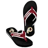 Washington Redskins Contoured Flip Flop