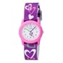 Timex Kids' T7B111 Color INDIGLO Hearts Stretch Band Watch