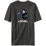 T-Shirt Dark Silver  World's Best Bicycle Technician / Comic  Occupations