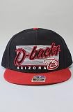 MLB Men's Arizona Diamondbacks Kalvin Snapback Cap (Black, OSFA)