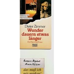 Wunder dauern etwas l�nger. Ein Mann bricht aus.