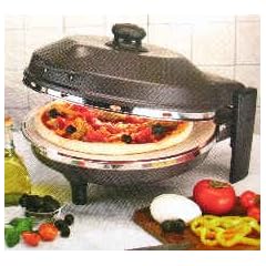 Pizza Express PIZZA- und Schnellbackofen (schwarz)
