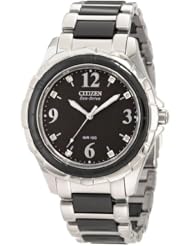 Citizen Womens EM0031-56E Ceramic Eco-Drive  Watch