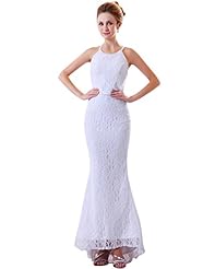 Natural   Waistline Floor Length Feathers Jeweled Lace Mermaid  Dress