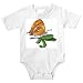 Onesie with butterfly, hairstreak, brown, insect