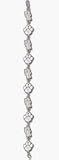 Kentucky Wildcats Paw with K and UK 7 1/2 Bracelet - Sterling Silver Jewelry