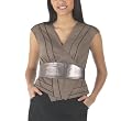 Go International&reg; Obie Wrap Top - Cocoa Motion
