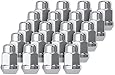 DPAccessories D3112-HT-2305/20 20 Premium Chrome Closed Bulge Acorn Wheel/Lug Nuts (1/2-20) 1.4" Tall, 3/4" Hex