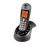Geemarc - Amplidect285 - Téléphone numérique sans fil avec répondeur intégré - Antracite