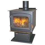 Drolet Myriad High-Efficiency Wood Stove - 85,000 BTU, Model# DB03050