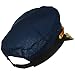 jAc Cotton Yacht Emblem Cap-Navy Captain Costume Hat