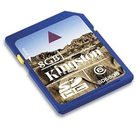 8GB SDHC&trade; Memory Card Class 6
