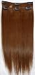 Remy Hair Clip on in Extensions for your back - 24"(60cm)Long: Color #6