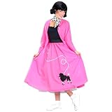 Grease Poodle Skirt and Sweater Costume