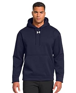 Under Armour Men's Armour® Fleece Team Hoodie Medium Midnight Navy