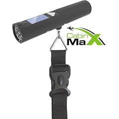 Cabin Max Digital tragbare Reisegep�ck-Waage mit eingebauten LED-Taschenlampe