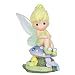 Precious Moments Disney Show Case Collection Collectible Figurine, May Fairy As Tinker Bell, Emerald